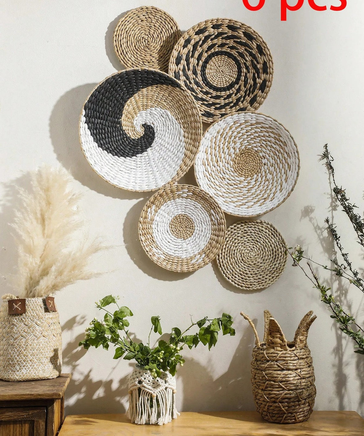 モノトーン6枚セット